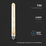 LED Bulb - 5W T30 E27 Filament Amber 2200K