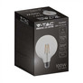 LED Bulb - 12W Filament  E27 G125 Clear Cover 4000K