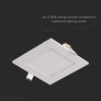 6W LED Premium Panel Downlight - Square 6400K