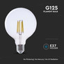 LED Bulb - 4W  Filament E27 G125 Clear Cover 4000K