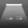 LED Влагозащитено Тяло SAMSUNG ЧИП - 120см 60W 4500K 120 лумена на ват SKU 20473 V-TAC