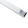 LED Linear Light SAMSUNG CHIP - 40W Hanging Suspension White Body 4000K 1200x50x65mm