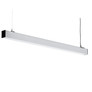 LED Linear Light SAMSUNG CHIP - 40W Hanging Suspension White Body 4000K 1200x50x65mm