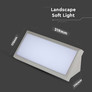 20W LED Landscape Outdoor Soft Light-Large 6500K Grey Body IP65