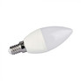 LED Bulb Candle 4.8W E14 With RF Control RGB + 4000K Dimmable