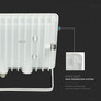 LED Прожектор 20W 4000К Бяло Тяло SKU 6741 V-TAC