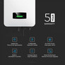 6KW ХИБРИДЕН ИНВЕРТОР МОНОФАЗЕН 5г. Смарт Метър и Аксесоари Включени SKU 11514 V-TAC