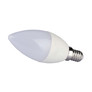 LED Bulb - SAMSUNG CHIP 4.5W E14 Plastic Candle 3000K