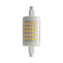 LED Bulb Plastic - 7W R7S 78mm 3000K