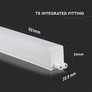 LED Линейно тяло Т5 60cm 7W 4000К SAMSUNG ЧИП SKU 21693 V-TAC