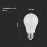 LED Bulb - SAMSUNG CHIP 10.5W E27 A58 Plastic 4000K