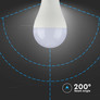 LED Bulb - 15W A65 Е27 Thermoplastic 6500K