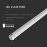 LED Tube T8 9W - 60 cm G13 GLASS Tube 4000K 25pcs/Box