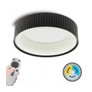 LED SURFACE MOUNTED FIXTURE TANIA DIMMABLE-AS46 42W 3xCCT BLACK WITH 2.4G CONTROLLER 3xCCT