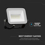 LED Прожектор 20W 3000K SAMSUNG ЧИП Сив PRO-S SKU 10014 V-TAC