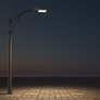 LED Улична Лампа 100W 6400K SAMSUNG ЧИП Сиво Тяло SKU 215301 V-TAC