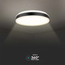 LED Осветител 48W Димиращ Черен 3в1 Кръг SKU 6911 V-TAC