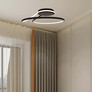 54W LED Designer Light Triac Dimmable Black Round 4000K