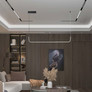 12W LED Designer Hanging Light Black 4000K