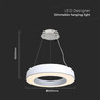 50W LED Designer Hanging Light Triac Dimmable 4000K White