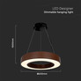 50W LED Designer Hanging Light Triac Dimmable 4000K Corten