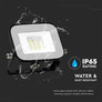 10W LED Floodlight SMD SAMSUNG CHIP PRO-S Grey Body 4000K