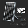 30W LED Solar Floodlight LiFePo Battery 3.7V Black 4000K
