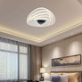 120W Designer Smart Ceiling Light (51*50*7CM) CCT: 3000K+6000K Dimmable + Remote Control