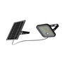 10W LED Solar Floodlight LiFePo Battery 3.7V Black 6000K