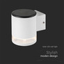 LED Соларна Стенна Лампа 1W 3000K IP44 Бяла SKU 23013 V-TAC