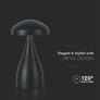 LED Настолна Лампа с Батерия 3в1 Черна SKU 7895 V-TAC