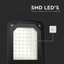 LED Улична Лампа 50W 6500К SKU 10209 V-TAC