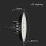 LED Камбана 200W 3в1 3000K 4000K 5000K UFO 160 лумена на ват SKU 10467 V-TAC