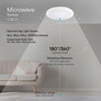 20W Domelight With Sensor Microwave CCT Adjustable IP66