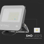 LED Прожектор 50W 6400K Черен SAMSUNG 135 лумена на ват SKU 8845 V-TAC
