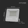 100W LED Floodlight SAMSUNG CHIP Black Body 4000K Super Bright 135LM/W