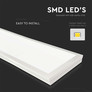 40W LED Panel 1200x300 mm 2in1 4000K 6PCS/SET