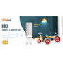 LED лампа G9 3.5W 3000K КОД LPG93530 Ultralux