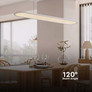 24W LED Hanging Lamp (80*100CM) 3000K White Body