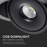 LED Луна 30W 3IN1 Черно тяло COB SKU 10582 V-TAC