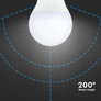 LED Крушка E14 8.5W 6400K SAMSUNG ЧИП SKU 21116 V-TAC