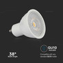 LED Spotlight SAMSUNG CHIP - GU10 6W Plastic SMD With Lens 6400K