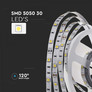 LED Strip SMD5050 - 30 LEDs 3000K IP20 6W/M