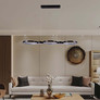 38W LED Designer Hanging Lamp Black 3000K