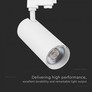 30W LED COB Tracklight 3in1 White Body