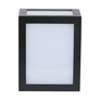 12W LED Wall Light Black Body 6400K