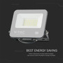 30W LED Floodlight SMD SAMSUNG CHIP 1m Wire Black Body White Frosted Glass 4000K