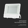200W LED Floodlight SMD SAMSUNG CHIP 1m Wire White Body White Frosted Glass 4000K