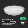 LED Плафон Сензор 8W-16W-20W SAMSUNG 3IN1 RD IP65 SKU 804-24 V-TAC