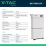 Литиева батерия за фотоволтаични системи 20kWh LiFePO4 400Ah 51.2V SKU 11527 V-TAC